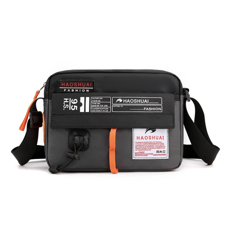 HAOSHUAI 204 Sports Leisure Men Outdoor Waterproof Nylon Shoulder Bag, 204 Army Green, 204 Brick Red, 204 Light Blue, 204 Dark Blue, 204 Black, 204 Grey