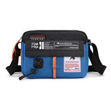 HAOSHUAI 204 Sports Leisure Men Outdoor Waterproof Nylon Shoulder Bag, 204 Dark Blue, 204 Black, 204 Grey, 204 Army Green, 204 Brick Red, 204 Light Blue