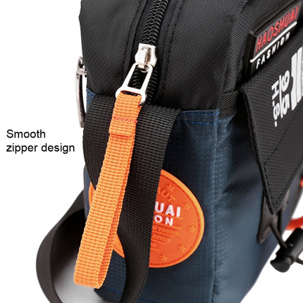 HAOSHUAI 204 Sports Leisure Men Outdoor Waterproof Nylon Shoulder Bag, 204 Dark Blue, 204 Black, 204 Grey, 204 Army Green, 204 Brick Red, 204 Light Blue