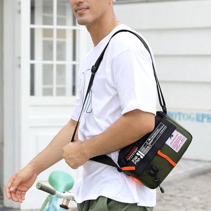 HAOSHUAI 204 Sports Leisure Men Outdoor Waterproof Nylon Shoulder Bag, 204 Dark Blue, 204 Black, 204 Grey, 204 Army Green, 204 Brick Red, 204 Light Blue