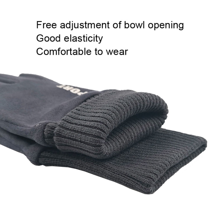 Q35 Suede Men Warm Gloves Touch Screen Sports Cycling Gloves, Q35 Black, Q35 Dark Blue, Q35 Gray, Q35 Khaki