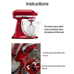 Stainless Steel Accessories, For KitchenAid  6QT Mixer Head, For KitchenAid 5QT Mixer Head, For KitchenAid Stand Mixer 5QT  Whip Whisk, For Kitchenaid Stand Mixer 5QT Dough Hook, For KitchenAid Stand Mixer 6QT Whip Whisk��������������������������������...