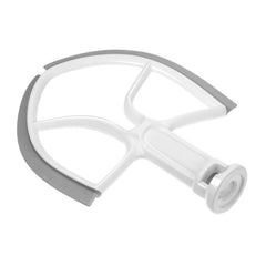 For KitchenAid 5QT Bowl-Lift Stand Mixers Plastic Flat Beater Paddle With Silicone Edges, KA-5BL