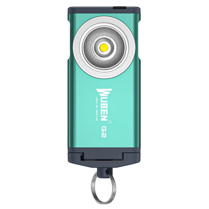 WUBEN G2 Strong Light LED Flashlight USB Outdoor Campers And Household Super Bright Key Chain Light, WUBEN G2 Green, WUBEN G2 Blue, WUBEN G2 Black