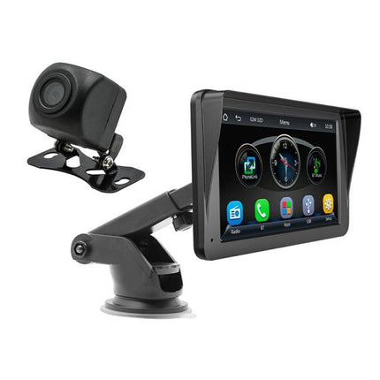 7 inch AHD Wireless CarPlay Car MP5 Player, Support Mobile Phone Interconnection, B5300 With Camera