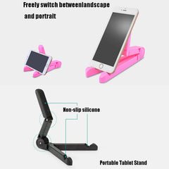 54356 Multifunctional Desktop Universal Foldable Triangular Phone Holder