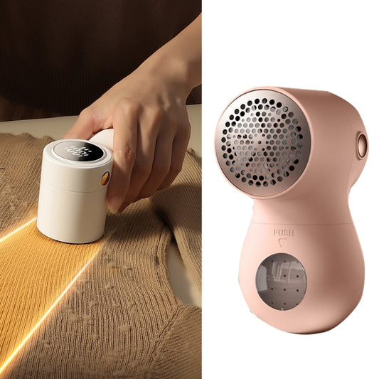 Joyroom JR-CY517 USB Clothes Pilling Trimmer Household Hair Remover, Style:, JR-CY517 With 2 Knife Head(Pink), JR-CY517 With 2 Knife Head(Beige), JR-CY517 With Knife Head(White), JR-CY517 With Knife Head(Pink), JR-CY517 With Knife Head(Beige)����������...