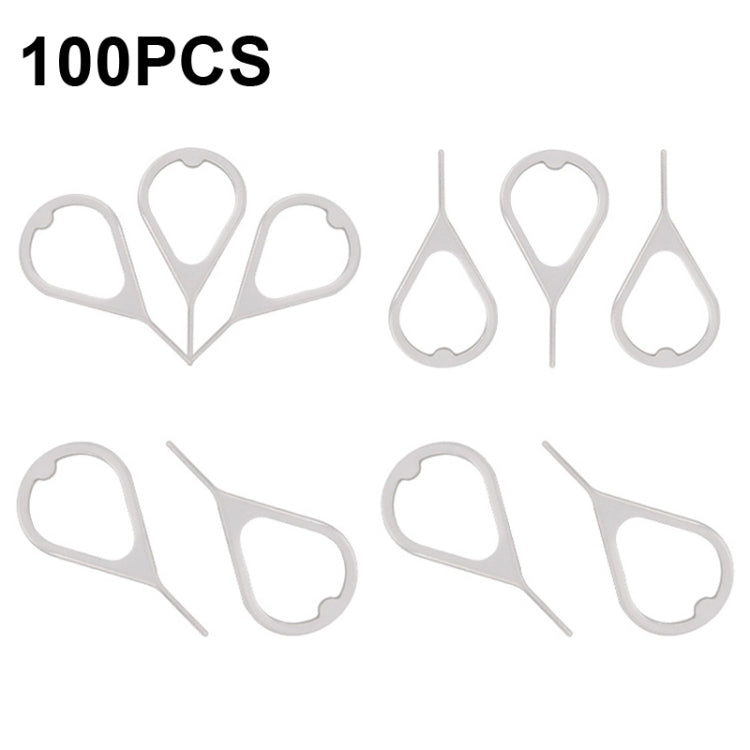 100 Stück universeller, verdickter und gehärteter Stahlstift zum Entfernen von Telefonkarten, 100 Stück Stil 4, 100 Stück Stil 1, 100 Stück Stil 2, 100 Stück Stil 3.