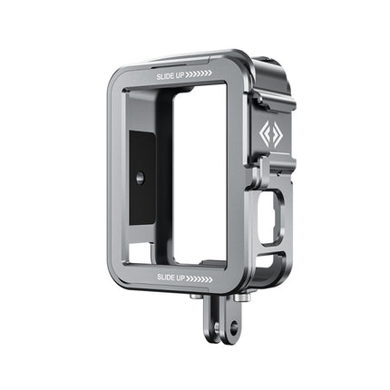 TELESIN Aluminiumlegierung-Rahmengehäuse für GoPro Hero11 Black / HERO10 Black / HERO9 Black, Spezifikation:, reguläre Modelle, vertikales Aufnahmeset
