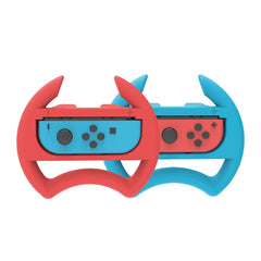For Nintendo Switch IPLAY HBS-412 Gamepad Steering Wheel Gamepad Accessories, Red Blue