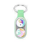 Magnetic Buckle  Green / Light Green