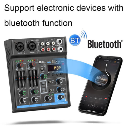 USB Balanced 4-ways Home Computer Recording Bluetooth Sound Card