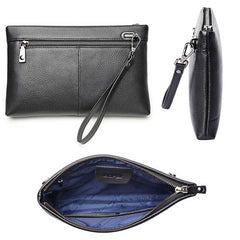 Bopai 12-122271 Large-capacity Business Men Wear-resistant Leather Clutch Bag