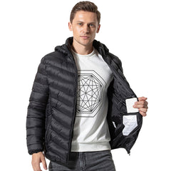 USB Winter Electric Heated Jacket Warm Thermal Jacket