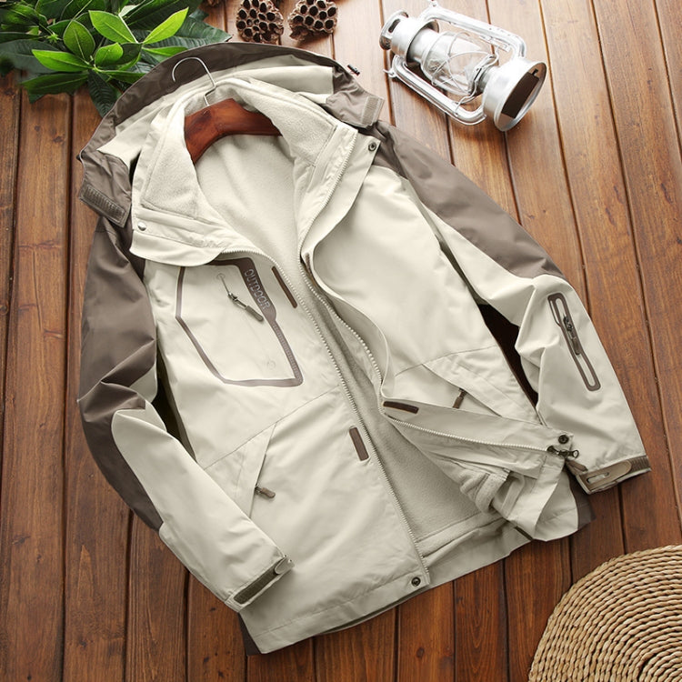 LSM-121 Men Autumn And Winter Jackets Grab Fleece Inner Lining Outdoor Hiking Clothes