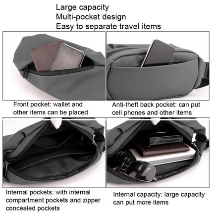 HAOSHUAI 1100-20 Men Waist Bag Outdoor Running Mobile Phone Bag, 1100-20 Dark Blue, 1100-20 Black, 1100-20 Army Green