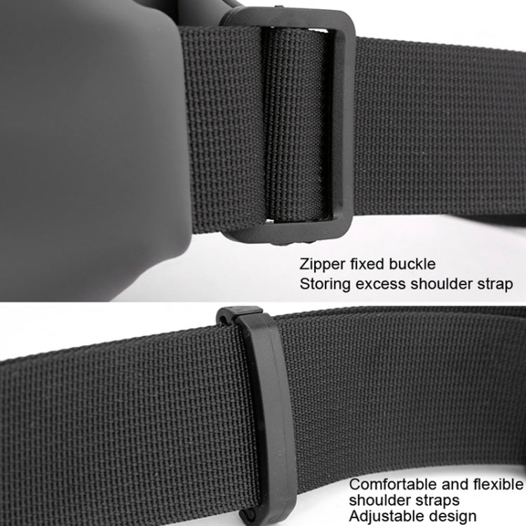 HAOSHUAI 1100-20 Men Waist Bag Outdoor Running Mobile Phone Bag, 1100-20 Dark Blue, 1100-20 Black, 1100-20 Army Green