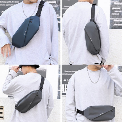 HAOSHUAI 1100-20 Men Waist Bag Outdoor Running Mobile Phone Bag, 1100-20 Dark Blue, 1100-20 Black, 1100-20 Army Green