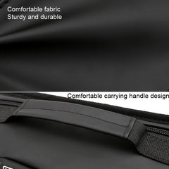 HAOSHUAI Outdoor Running Waist Bag With Reflecting Strip Chest Bag, 1100-6 Khaki, 1100-6 Dark Blue, 1100-6 Black)
