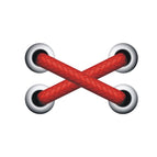 Cross Red Shoelace / Red Cross