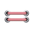 Horizontal Pink Shoelace / Pink Horizontal