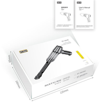 SUITU Car Wireless Wet And Wet Charging Handheld Vacuum Cleaner, Style: