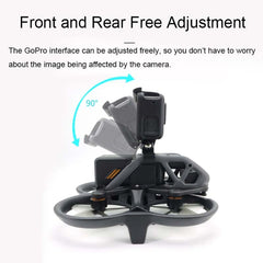 Für DJI Avata CQT Oberen Erweiterung Adapter Sport Kamera Halterung, Für DJI Avata