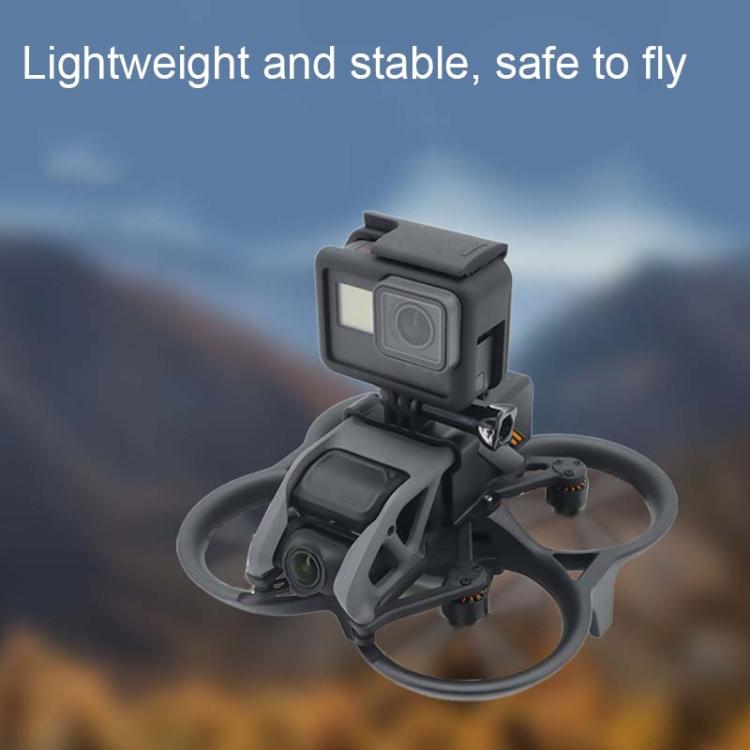 Für DJI Avata CQT Oberen Erweiterung Adapter Sport Kamera Halterung, Für DJI Avata
