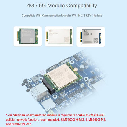 Waveshare Gigabit/2.5G Dual Ethernet Industrial Computer Based On Raspberry Pi CM5, 4 x RS485, 2×RS485+2×RS232