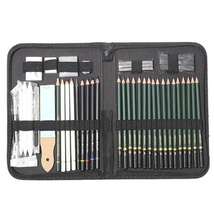42 In 1 Drawing Painting Sketch Kit with Pencil Erasers Sharpener, 42 In 1