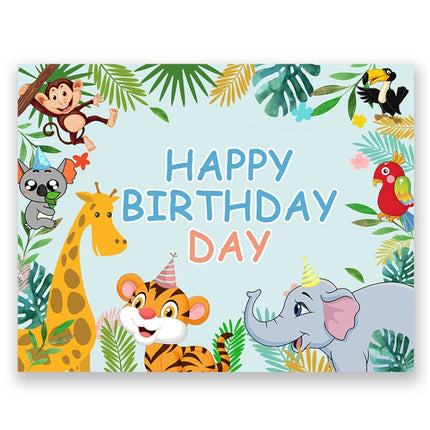 Birthday Party Background Cloth Decoration Shooting Cloth, 90x70cm, 125x100cm