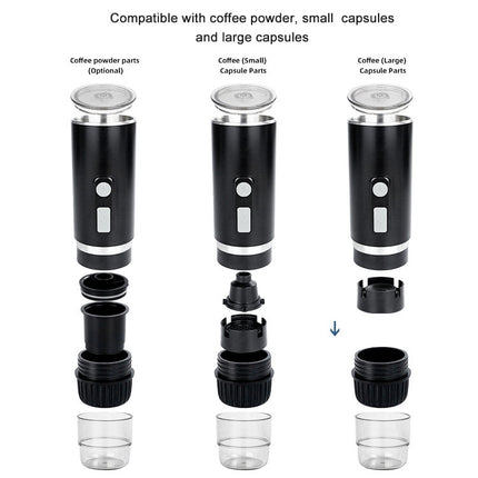 KFJ100 Portable Universal Automatic Espresso Capsule Coffee Maker