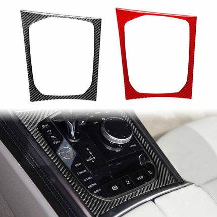 For 2019-2024 BMW 8 Series G14 Left-Hand Drive Central Control Shift Panel Frame Sticker, Left-Hand Drive