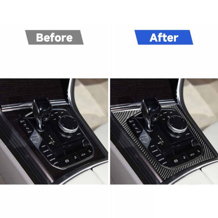For 2019-2024 BMW 8 Series G14 Left-Hand Drive Central Control Shift Panel Frame Sticker, Left-Hand Drive