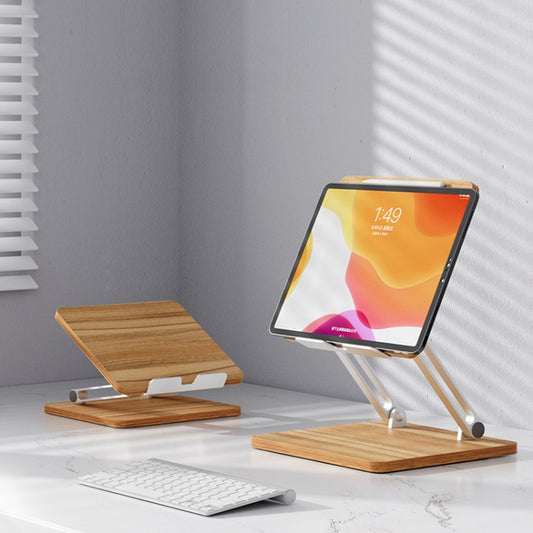 AP-2DP Desktop Liftable Wooden Tablet Laptop Support Stand, AP-2DP