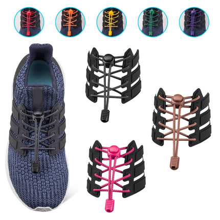 1pair Spring Buckle Lazy Elastic Shoelaces For Adults And Children, 110cm  Light Blue, 110cm Army Green, 110cm  Red, 110cm  Gray, 110cm Orange, 110cm Light Gray, 110cm Yellow, 110cm Apricot, 110cm Green, 110cm Fluorescence Green, 110cm Purple          ...