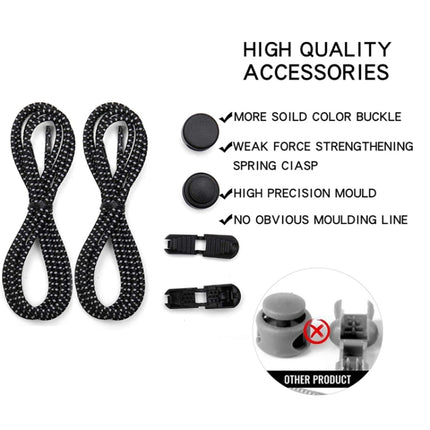 1pair Spring Buckle Lazy Elastic Shoelaces For Adults And Children, 110cm  Light Blue, 110cm Army Green, 110cm  Red, 110cm  Gray, 110cm Orange, 110cm Light Gray, 110cm Yellow, 110cm Apricot, 110cm Green, 110cm Fluorescence Green, 110cm Purple          ...