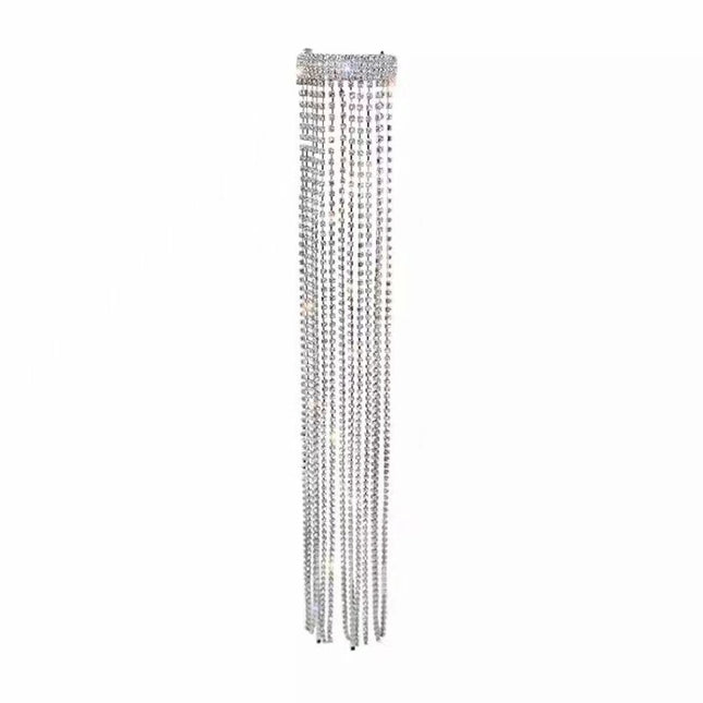 Fringe Flash Diamond Chain Hair Accessories Female Braided Hair Band, Chain Hair Band