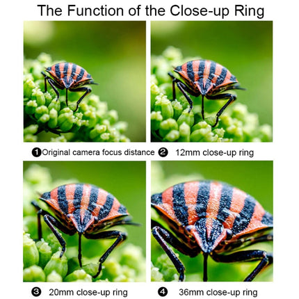 For Canon EOS Series VILTROX DG-C Camera Automatic Close-up Ring Macro Mount, DG-C(for EOS Series)