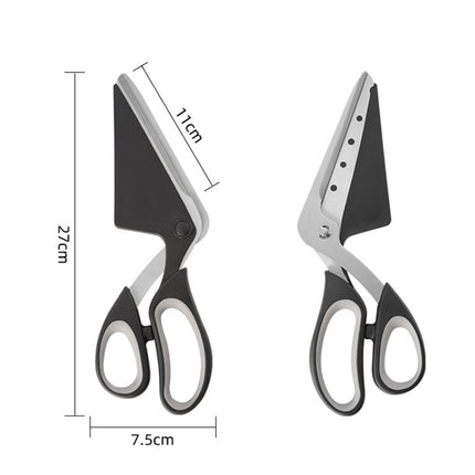 Removable Multi-Functional Stainless Steel PIZZA Scissors Shovel, PIZZA Scissors