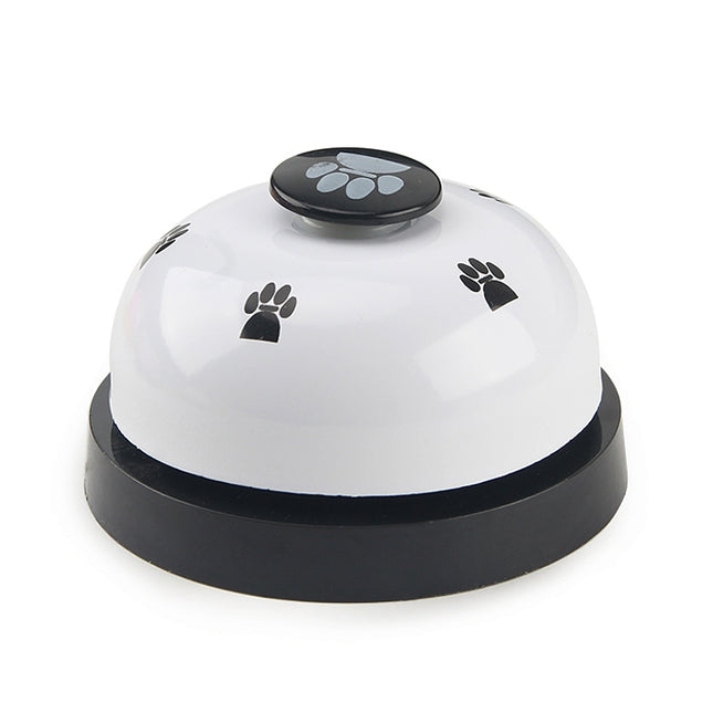 Pet Toy Training Called Dinner Small Bell Footprint Ring Dog Toys, 3pcs Pet Bell White, 3pcs Pet Bell Royal Blue, 3pcs Pet Bell Yellow, 3pcs Pet Bell Red, 3pcs Pet Bell Pink