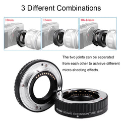 For Panasonic/Olympus VILTROX DG-M43 Camera Automatic Close-Up Ring Macro Ring Set