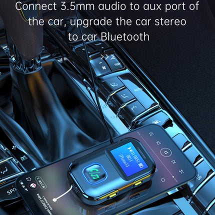 BR11 With Screen Bluetooth Audio Receiver MP3 Player, BR11