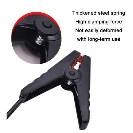Car Emergency Starter Power Battery Connection Lighter Cable, Large Clip