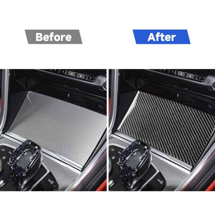 For 2019-2024 BMW 8 Series G14 Left-hand Drive Central Control Storage Box Sliding Panel Sticker, Left-hand Drive