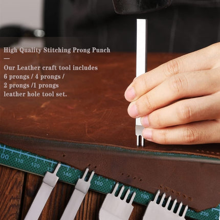 Handmade Leather DIY Tool Set Sewing Craft Tool Set