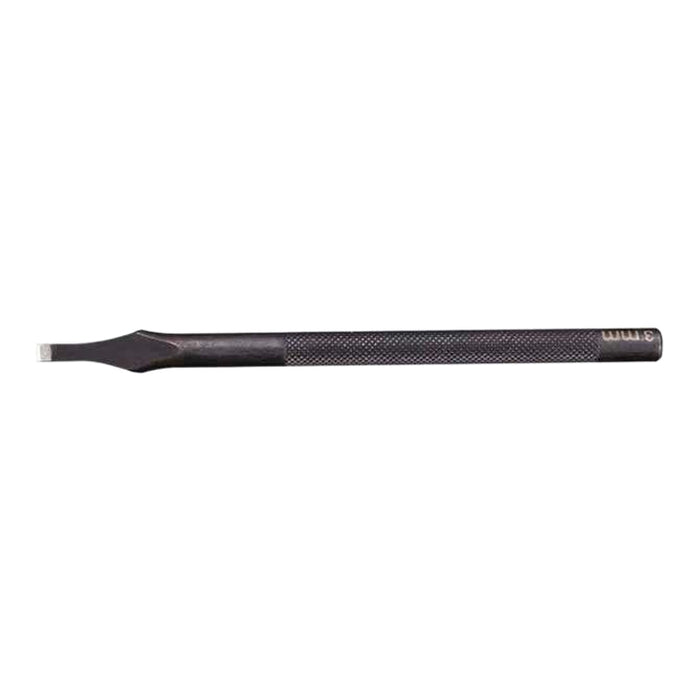 ER018 2pcs Card Position Cut Cowhide Leather Word Cut DIY Tool, Size: 3mm, 3mm, 5mm, 6mm, 8mm, 10mm, 12mm