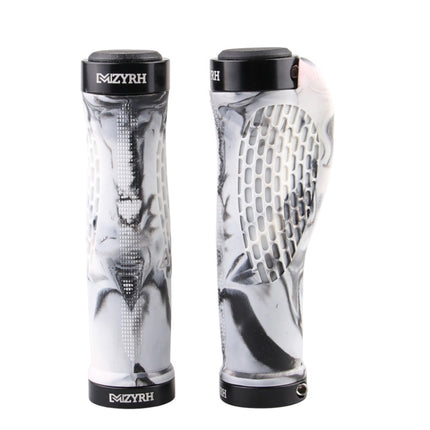 MZYRH 1pair Mountain Bike Bicycle Handlebar Grips Protective Covers, MZYRH  Black Blue, MZYRH White and Blue, MZYRH Black and Yellow, MZYRH Dark Green, MZYRH  Black and Red, MZYRH  Black and White