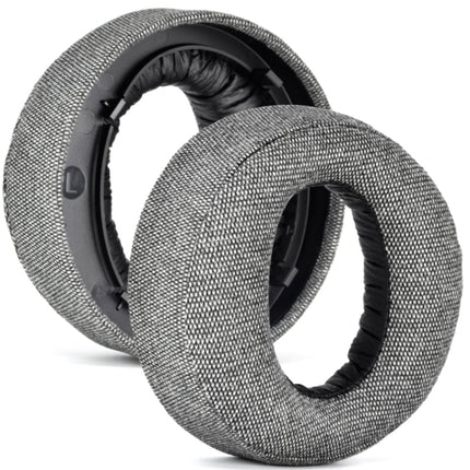Ersatz-Ohrpolster für Sony PS5 Wireless Pulse 3D-Kopfhörer, 2 Stück, Samt, Sackleinengrau, Football Network