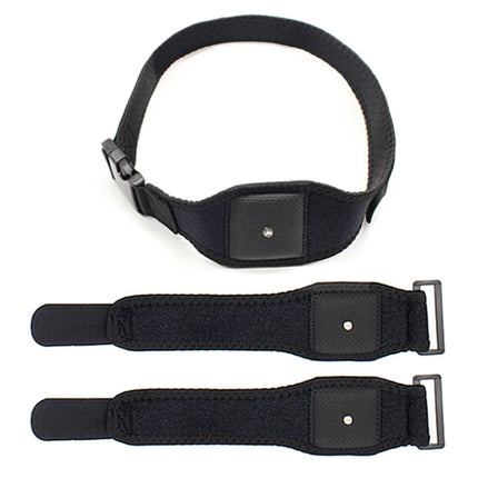 Für HTC Vive Tracker VR Game Tracker Gurtzubehör, Stil:, Fuß-/Handgelenkgurte, Stirnband, Gürtel, Handflächengurte, 2 Armbänder + 1 Gürtel